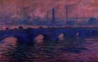 Monet, Claude Oscar - Waterloo Bridge, Overcast Weather